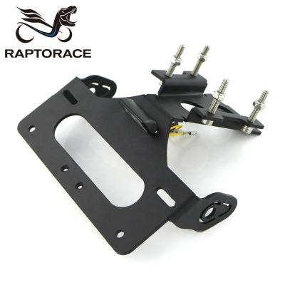 China Aftermarket Raptorace Fit For YAMAHA MT09 FZ09 FJ09 14-17 Row Aftermarket Number Plate Holder Aluminum Shock Absorber Tail for sale