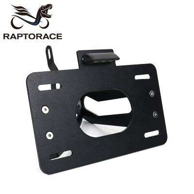 China Aftermarket Raptorace Fit For Yamaha XV XV 1100 Hag 535 Hag Aluminum Aftermarket License Plate Holder Shock Absorber Tails Rows for sale