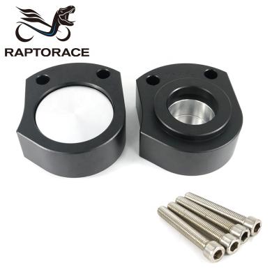 China Aftermarket Raptorace Fit For KAWASAKI ZZR1400 ZX-14R ZZR 1400 ZX14R ZX 14R Aftermarket Handlebar Riser Hold Down CNC Machine T6 6061 Anodize for sale