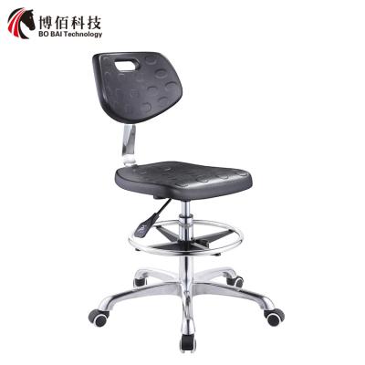 China High Quality Computer ESD 	Lab Drafting Chair Stool Bobai CH03-1B 415*390mm for sale