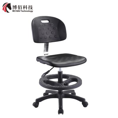 China Black Color Computer 	Lab Drafting Chair Adjustable Chair bobai CH19-2C Aluminum for sale