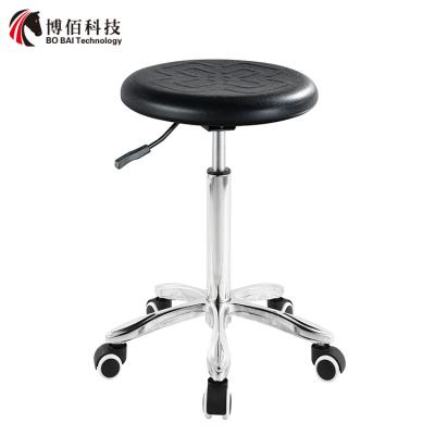 China Class Lab Workshop Massage Spa Salon Rolling Stool Swivel Chairs with Wheels for sale