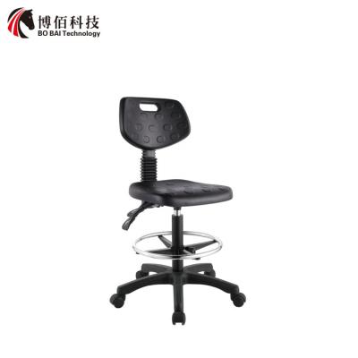 China Top Medical Cleanroom/ESD Chair with Seat Tilt and Footring for sale