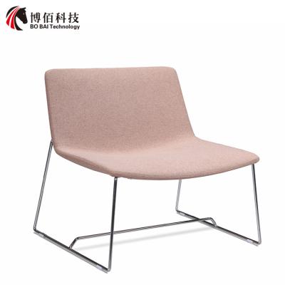 China Modern Hotel Swivel Leisure Chair Bobai MB-5111 Modern Fabric Material linen fabric for sale