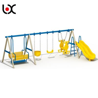 China Swings And Zero Slides High Quality Plastic Swings Sets For Kids for sale