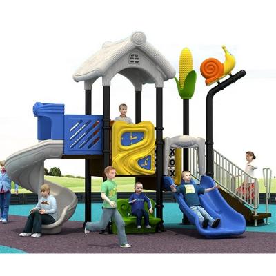 China High Quality Single Playground Kids Slide Small Outdoor Plastic Slide Equipment for sale