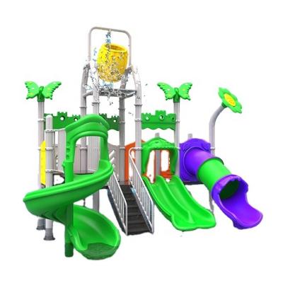 China Large Water Kids Water Park / Water Playground Plastic Children's Slides Outdoor Playground Equipment For Sale for sale