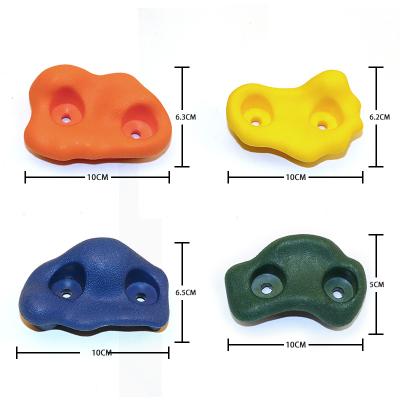 China Durable Kids And Adults Outdoor Climbing Wall Use Plastic Climbing Holds for sale