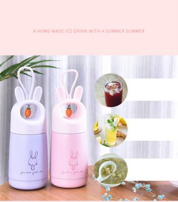 China Durable Stainless Steel Double Wall Vacuum Insulated Kids Children Water Bottle For Kids Children Handle for sale