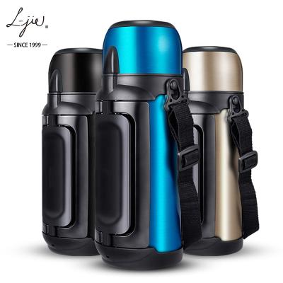 China Business 1500ML 2000ML Large Stainless Steel Vacuum Beer Container Metal Water Container for sale