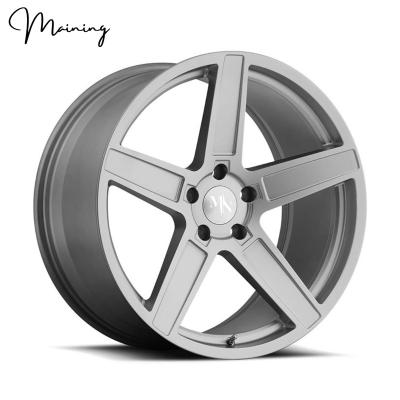 China 6061-T6 Aluminum Maining Custom Silver Rims 5 Lugs 6061-T6 Alloy Rims Forged Car Wheels For BMW X5 X6 X5 X4 M Sport Style Rims Wheels for sale