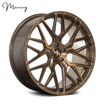 China 6061-T6 Aluminum Rohana Forged Rims 5*130 5*114.3 5x120 Deep Concave Rims Tan High Performance Alloy Passenger Car Replica Rim Wheels for sale