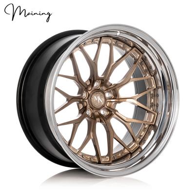 China 6061-T6 Aluminum Alloy Maining 17 18 19 20 21 22 Custom Size Color 3 Price Passenger Car Alloy Forged Wheel For 2012 E350 Mercedes Benz GT63S Wheels for sale