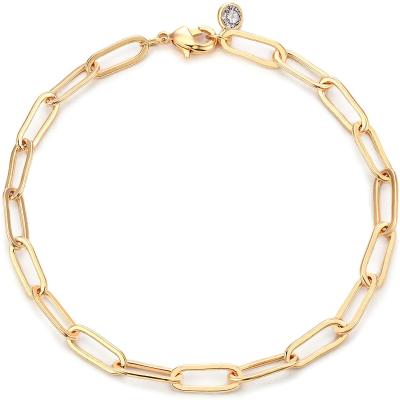 China Fashion Bracelet Jewelry Hot Selling Gold Bracelet For Women Plated Cute Silver Pearl Ball Satellite Oval Beads Bold U Chain To Charm Layered Link Bracelets for sale