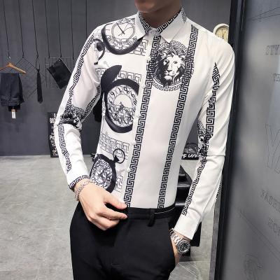 China Wholesale anti-pilling design men's shirt diet patchwork plus size custom vintage shirt for men's clothing for sale