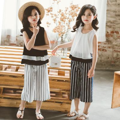 China Hip Hop Children's Clothing Wholesale Summer Children's Clothing Cool High Fashion Clothes For Girls Teenagers Clothes for sale