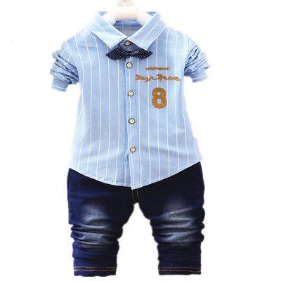 China Hot Sale Autumn Cotton Kids Casual Clothing Kids Designers Clothes For Boys for sale