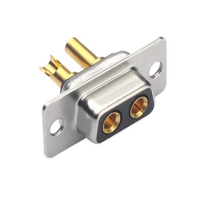 China Computer Mechanical Equipment And So On Female Video High Current Straight Gold Plated Connector / Machine DIP PCB Male 40a 2W2 D-sub Connector for sale