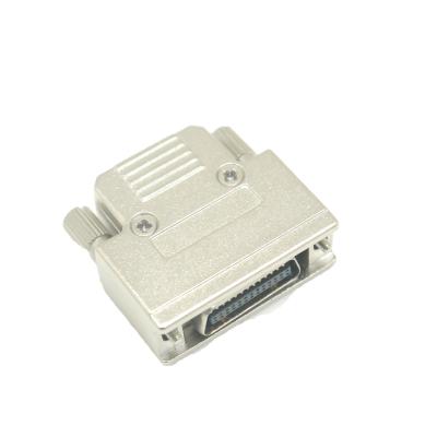 China Metal hood scsi 26pin type electronic connector SCSI SCSI 26 pin female connector cable connector for sale