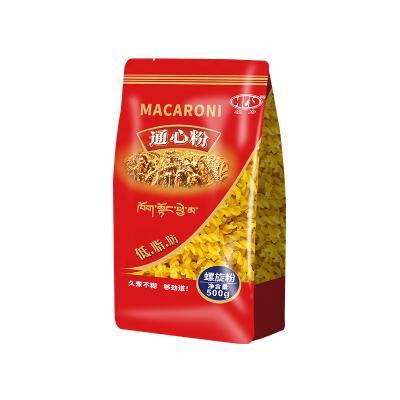 China Factory Price Wholesale Retail Factory Price HLV Dried Pasta Spaghetti Macaroni No Gluten In Bag for sale