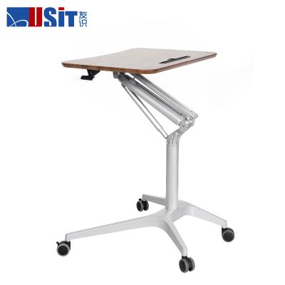 China (Height)Adjustable Electric Desk Lift Stand Automatic Computer Standing Desk Workstation for sale