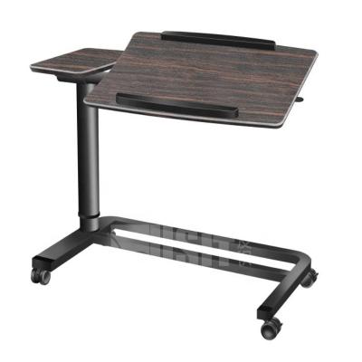 China Gas Lift Height Adjustable Medical Table Height Adjustable Sit Stand Desk Hospital Furniture for sale