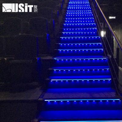 China Stair Light China Supplier LED Stair Nosing/Aluminum Profile For Stage Lights/LED Stage Lights Cinema, Theater Steplight for sale