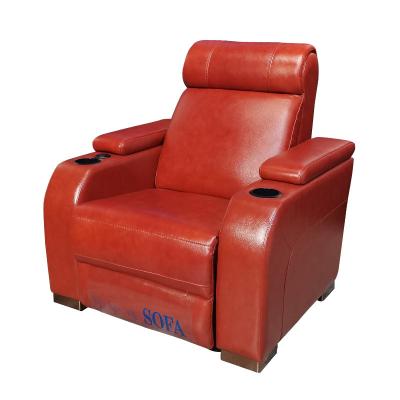 China Foldable custom leather private lobby massage movie villa family Usit lounge chair boss multifunctional office sofa seat for sale