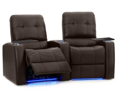 China Customized multi-functional leisure leather cinema family villa massage sofa foldable electric seat for sale