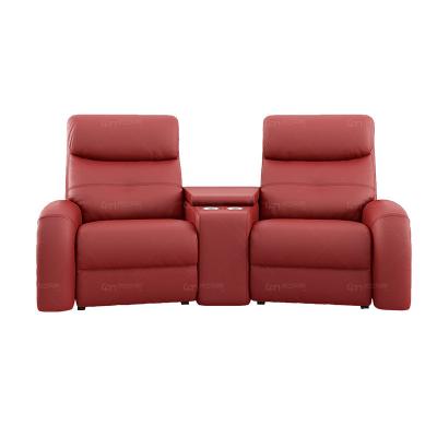 China Usit Foldable Customized Leather Cinema, Family Villa, Video Room, Combo Multifunctional Electric Sofa and Recliner for sale