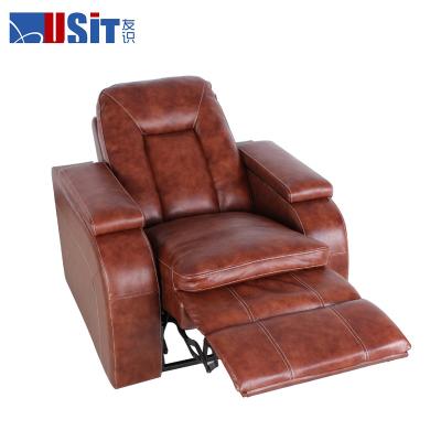 China Usit UV852A Contemporary Hot Selling Sliding Arm Home Funitrue High End Reclining Home Theater Chairs for sale