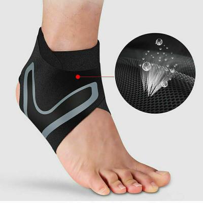 China Men's Women's Adjustable Pain Relief Ankle Brace Compression Sports Ankle Brace Support for sale