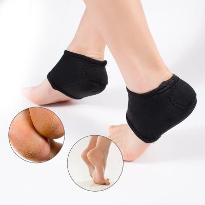 China Custom ZRWC35 Neoprene Plantar Massager Ankle Sleeves Compression Protector Heel Sock Fasciitis Support Plantar Sleeve for sale