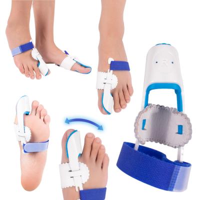 China 2019 Eco-friendly Bunion Toe Separators Big Toe Spacer Hallux Valgus Overnight Splint For Bunion for sale