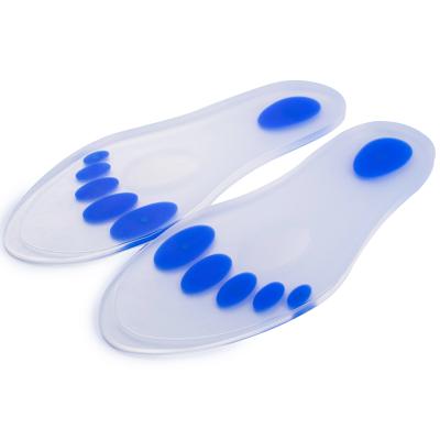 China ZRWD08 Fasciitis Foot Compression Sleeve Silicone Plantar Metatarsal Insoles 1 Pair for sale