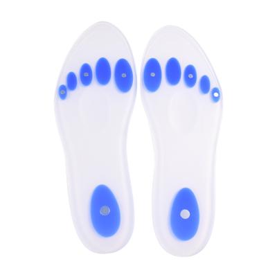 China Magnetic Insoles Insoles 1 Pair Magnetic Therapy Anti Fatigue Insole Silicone Massage Insoles Foot Care for sale