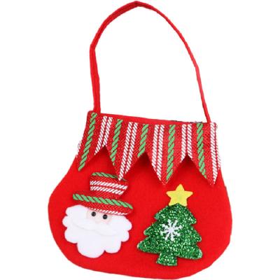 China 2021 Christmas Decoration Candy Bag Holiday Party Decoration Storage Bag for sale