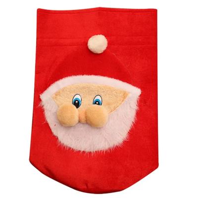 China Drawstring Older Tote Bag Christmas Backpack Xmas Tree Elk Snowman Christmas Gift Bag Large Christmas Gift Bag for sale