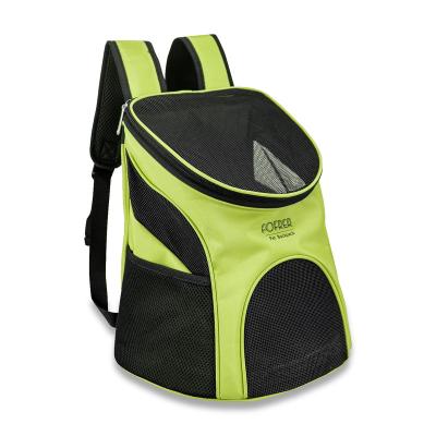 China Breathable High Quality Multicolor Pet Backpack Large Capacity Zipper Pet Optional Portable Backpack for sale