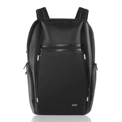 China Wholesale Simple Anti-theft Business Backpack Fashion Leisure Black Waterproof Backpack for sale