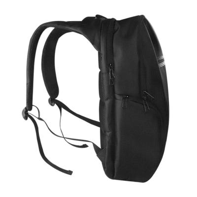 China 2021 Wholesale Anti-theft Professional Made Portable And Durable Simple Black Business Backpack for sale