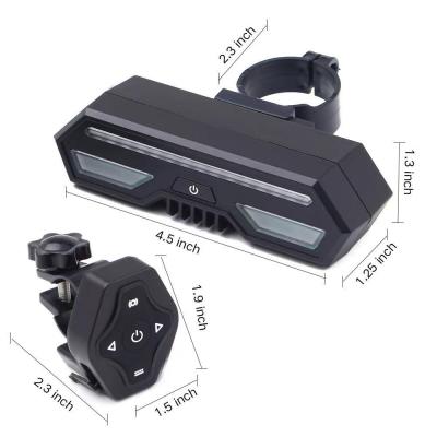 China Bike/Scooter Bicycle Turn Signal Light With GPS Mini Tracker Waterproof USB Charging Smart Wireless Remote Control Bike Tail Light for sale