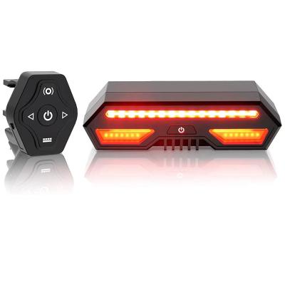 China Waterproof Bicycle GPS Mini Tracer Wireless Remote Control Steering Bike/Scooter Tail Light High-Brightness Tail Light Rear Light for sale