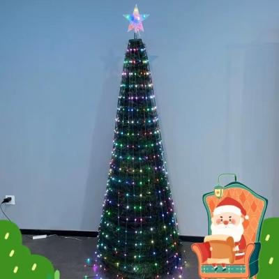 China Christmas Tree String Light Factory Outlet Smart APP Christmas Tree Decoration RGB Controlled String Lights Indoor for sale