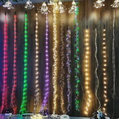 China Wholesale Indoor and Outdoor Decoration Smart App Control Curtain String Party Lights with Indoor for sale