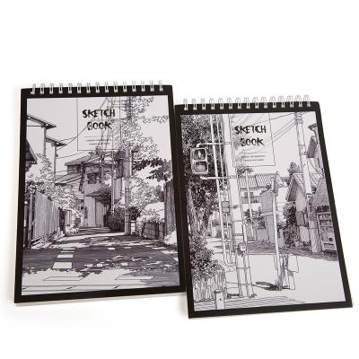 China Wholesale Popular Custom Sketchbook Softcover Spiral Notebook Sketch Pad for sale