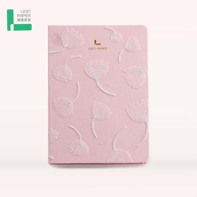 China Soft Cover Velvet Notebook Supplies Stationary Journals Custom Logo Notebook for sale