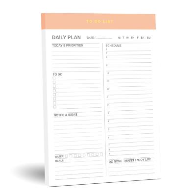 China Wholesale Custom Line Printed Magnetic A5 Paper Notepad Memo Pad Notes Giant Magnet To Do List A4 for sale