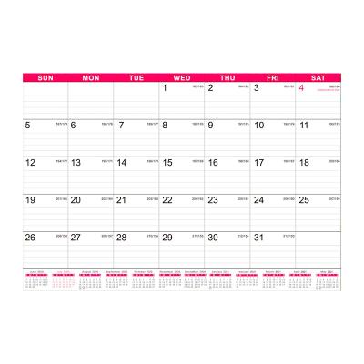 China 2021 Wall Calendar Promotion Custom Wholesale Wall Planner Table Daily Monthly Review Desk Calendar 2022 for sale