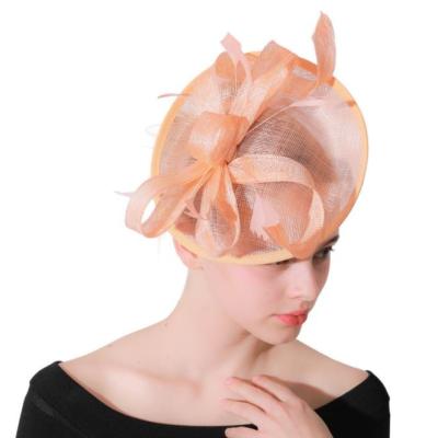 China SY00004 Fashion New Fashion Quality Gift Hat Bride Canvas Photo Wedding Photography Headdress Hat For Women for sale